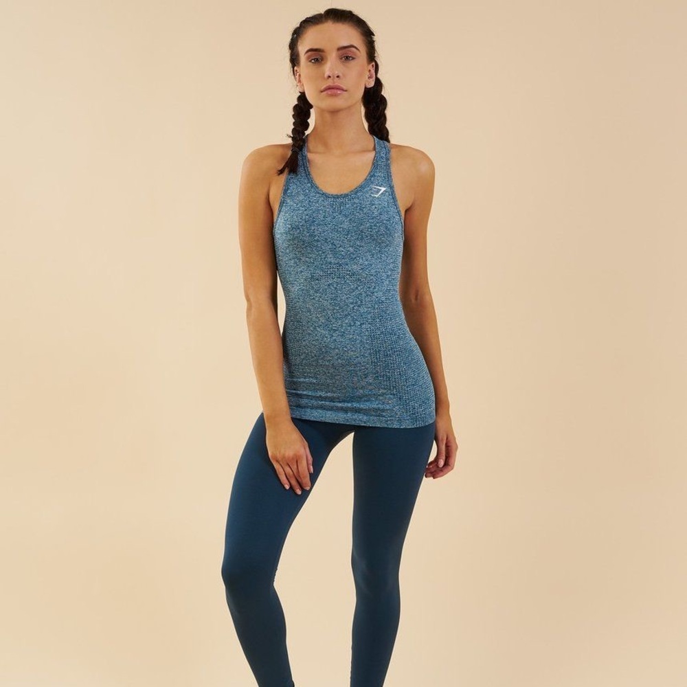 Gymshark Vital Seamless Vest - Deep Teal